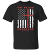 One Nation Under God Est 1776 Shirt, Patriotic Shirt, Christian God Shirt, 4th Of July Shirt, Independence Day Gift, Retro USA Flag Shirt