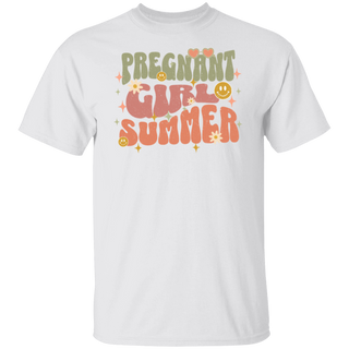 Pregnant Girl Summer Shirt Beach Pregnancy Announcement T-Shirt First Time Mom Sweater Expecting Mom Shirt Pregnancy Reveal Tee New Mom Gift