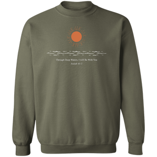 Christian Crewneck Christian Sweater Sunshine Shirt God Sweatshirt Jesus Crewneck Ocean Inspired Style Beachy Shirt Christian Merch Clothes