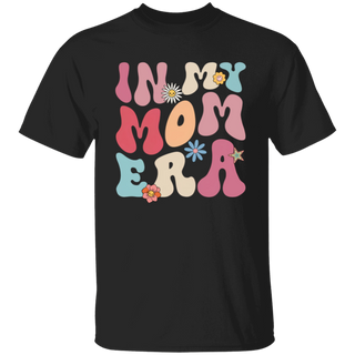 In My Mom Era Shirt, Wildlife Mom Shirt, Flowers Mama Shirt,Women Floral Best Mom Ever Shirt, Mom Gift For Flower Lover, Mother's Day Shirt