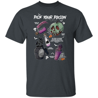 Vintage Pick Your Poison Halloween Shirt, Villain Halloween Shirt, Villains Shirt