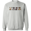 Highland cow football Sweatshirt