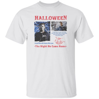 Halloween Vintage Movie T Shirt Vintage Look Printing Shirt 1978 Horror Movie Unisex Shirt Grunge Aesthetic Retro Clothing A Real Man Shirt