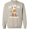 I'll Take Em' Deviled, Funny Thanksgiving Sweatshirt, Thanksgiving Dinner Shirt, Fall Sweatshirt, Retro Thanksgiving Sweater, Fall Vibes Tee