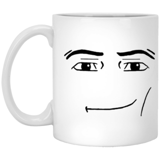 Man Face Mug 11oz Double Sided Ceramic Mug Gamer Face Mug Gamer Mug