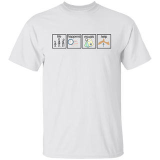 Life Happens Visuals Help, PECs Special Education Teacher Shirt, Autis Teacher Shirt, BCBA RBT Shirts, Sped Teacher Tee, Gift For Teachers