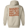 Every Day Is A Second Chance Aesthetic Mental Health Hoodie, Positive Smile Face Hoodie, Motivational Smile Face Shirt, Positive Gift