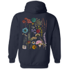 Vintage Pressed Pressed Flowers Hoodie, Girls Floral Hoodie, Oversized Sweatshirt, Cute Flower Shirt, Wildflower Hoodie, Trendy Hoodie