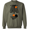 Skeleton Halloween Maternity Sweatshirt, Funny Pregnancy Announcement Shirt 2023, Pregnant Women Costume, Fall New Mom Sweater, Mommy to Be