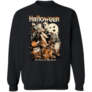 Halloween Horror Movie Crewneck Sweatshirt, Scream Sweatshirt, Scream Horror Movie Shirt, Scream Ghostface Shirts, Michael Myers Sweatshirt