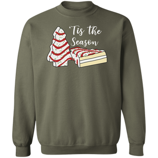 Tis The Season, 'Tis the Season Sweatshirt, Christmas Sweatshirt, Christmas, Christmas Cake Sweatshirt, Funny Christmas Sweatshirt
