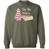 Tis The Season, 'Tis the Season Sweatshirt, Christmas Sweatshirt, Christmas, Christmas Cake Sweatshirt, Funny Christmas Sweatshirt