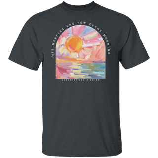 His Mercies Are New Every Morning Shirt, Christian Shirt, Jesus Lover Gift, Bible Verse Shirt, Religious T Shirt, Bible Quote Shirt