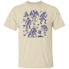 Cryptozoology Shirt Werewolf Wendigo Cryptid Jersey Devil Weirdcore Gothic Clothes Vulture Culture Cottage Core Aesthetic Shirt