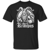 Merry Krampus Christmas Shirt / Unisex Black Tee / Christmas Party / Happy New Year / Alternative Christmas / Horror T-Shirt
