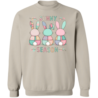 Bunny Season Sweatshirt, Bunny Sweater, Easter Day Sweatshirt, Easter Sweatshirt, Easter Bunny Shirt, Easter Sweatshirt for Women