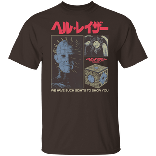 Helraiser Pinhead Shirt, Retro Horror Movie Graphic T-Shirt, 80s Movie Memorabilia, 1987 Hel Raiser Cenobite Streetwear Merch Tee