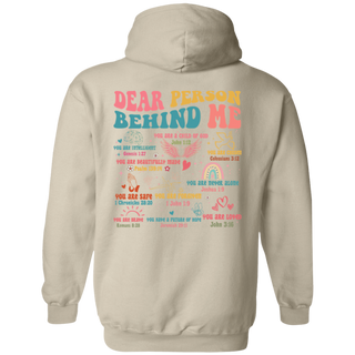 Dear person behind me hoodie Women's Religious Shirt, Bible Verse Hoodie, VSCO Hoodie, Cute Faith Tshirt, Christian Gifts For Her