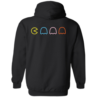 Vintage Gamer Hoodie Retro Graphic Design Hooded Sweatshirt Black