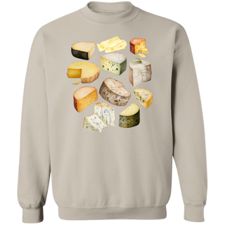 Cheese Lover Sweatshirt, Cheese Monger Shirt, Italian Girl Aesthetic, Funny Foodie Gift, Men's Food Shirts, Charcuterie Party Sweater