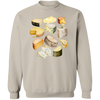 Cheese Lover Sweatshirt, Cheese Monger Shirt, Italian Girl Aesthetic, Funny Foodie Gift, Men's Food Shirts, Charcuterie Party Sweater