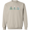 Christmas Pink Bows Sweatshirt Coquette Christmas Sweater Bows Holiday Crewneck Cute Winter Sweatshirt Pink Girly Christmas Tree Shirt