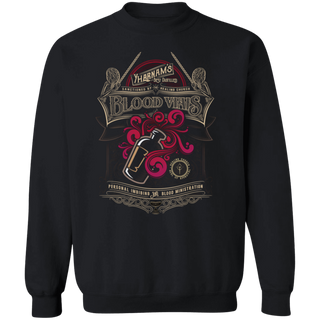 Blood Vials Crewneck Sweatshirt, Bloodborne Sweatshirt, Blood Vials Jumper, Demon Hoodie, Tarnished Pullover, Soulsborne Sweatshirt