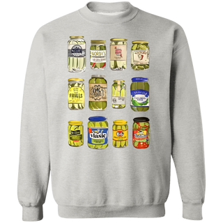 Vintage Canned Pickles Sweatshirt, Canning Season Sweatshirt, Pickle Lovers Sweater, Pickle Jar Crewneck, Funny Pickle Hoodie