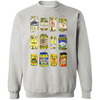 Vintage Canned Pickles Sweatshirt, Canning Season Sweatshirt, Pickle Lovers Sweater, Pickle Jar Crewneck, Funny Pickle Hoodie