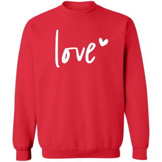 Love Sweatshirt, Heart Hoodie, Valentines Day Sweatshirt, Women's Sweatshirt, Couple Sweatshirt, Gift For Her, Love Hoodie