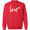 Love Sweatshirt, Heart Hoodie, Valentines Day Sweatshirt, Women's Sweatshirt, Couple Sweatshirt, Gift For Her, Love Hoodie