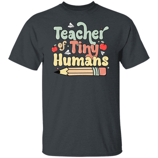Cute Teacher Shirt, Teacher Of Tiny Humans, Preschool Teacher, Back To School, Kindergarden Teacher Tee, Teacher Appreciation