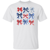 4th Of July Bows Shirt, Coquette 4th Of July Shirt, American Flag Shirt, USA Shirt, Patriotic Shirt, Coquette Bow Shirt
