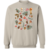 Vintage Dark Winter Forest Sweatshirt, Whimsical Forestcore Sweater, Autumn Woodland Mushroom Shirt, Witchy Christmas Pullover, Forest Witch