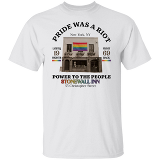 The First Pride Was A Riot, Queer Riot, Queer Liberation, Queer Punk, Queer Owned Shop, Subtle Pride Shirt