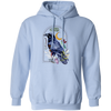 Raven Bird Hoodie, Dark Academia Clothing