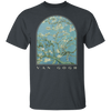 Van Gogh Shirt Vintage Aesthetic Monet Shirt Artist Gifts Almond Blossoms Painting Cottagecore Dark Academia Clothing Bookish Tshirts