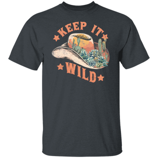 Keep It Wild T-Shirt Cute Western Shirts Shirt Boho Western Shirt Cowgirl Shirt Country Tee Western Clothing