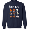 Potter cat dark collor Sweatshirt