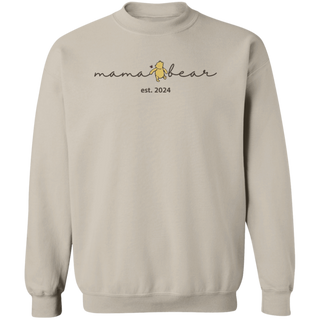 Mama Bear Sweatshirt Mama Est Sweatshirt Gift for Mom Mothers Day Thoughtful Gifts for Mom Mama Crewneck