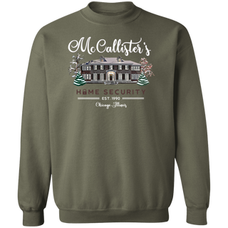 Christmas Sweatshirt, McCallister Home Security Christmas Vacation, Retro Christmas Santa, Holiday Clothing Women