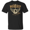 Worship Psalm 95 Faith Shirt, Bible Verse Shirts, Boho Christian Shirts For Women, Trendy Christian Shirts, Jesus Apparel