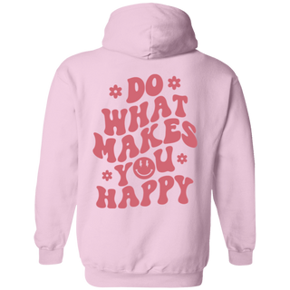 Do What Makes You Happy Sweatshirt, Aesthetic VSCO Crewneck, Positive Y2K Sweatshirt, Trendy Hoodie, Cute Hoodie, Oversized Tumblr Sweat