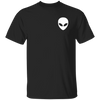 Alien Head, Alien T-Shirt, Alien Shirt, Ufo Shirt, Alien Tee Shirts, Black Unisex Shirt, Space Shirt, Science Shirt, Pocket T-Shirt