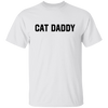 Cat Daddy T-Shirt | Gift For Cat Dad | Gift For Cat Lovers | Funny Gift For Cat Owners | Leather Cat Dad Kitty Best Cat Dad Ever For Him