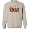 Skeleton Coffee Cups Sweatshirt, Coffee Cups Sweatshirt, Skull Coffee Cup Sweatshirt, Skeleton Halloween Sweatshirt, Coffee Lover Sweatshirt