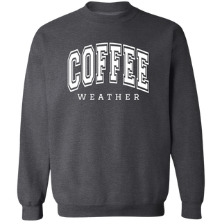Coffee Weather black Sweatshirt