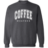 Coffee Weather black Sweatshirt