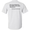Dear Person Behind Me Shirt You Matter Shirt You Are Enough Versatile T-shirts, Cozy Crewnecks, and Trendy Hoodies