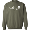 Smile Sweatshirt, Happy Face Sweater, Positive Sweatshirts, Smiley Face Sweatshirt, Happy Sweatshirt For Men And Women